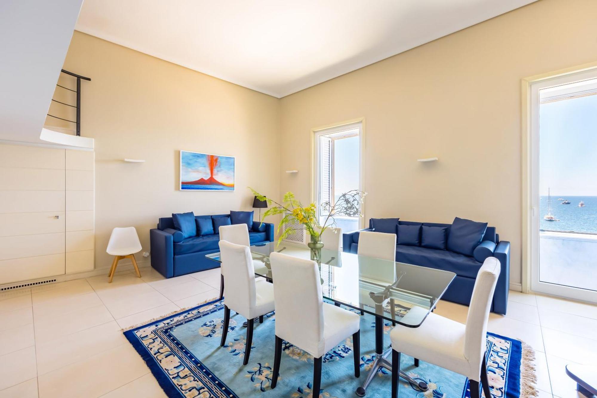 Blu Breeze On Seafront With Parking By Napoliapartments Appartement Naples